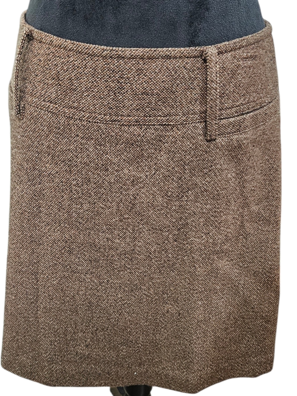 THE LIMITED wool mini brown skirt size 6